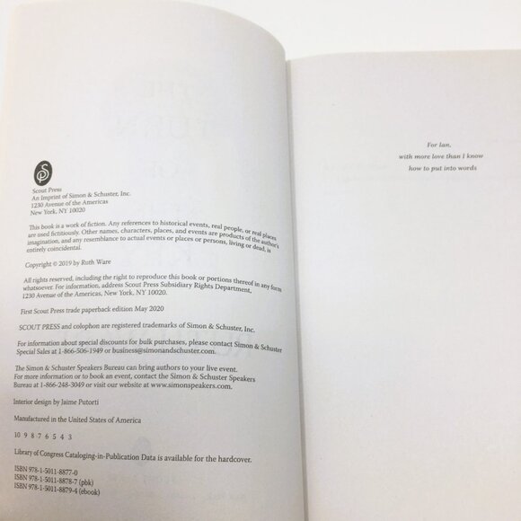 The Turn of the Key By Ruth Ware Mystery Psychological Thriller Paperback Book - Picture 3 of 9